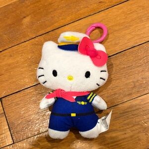 Pilot Hello Kitty Plush Dangler